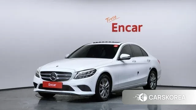 Mercedes-Benz C-Class W205 2020 Белый из Кореи