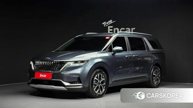 Kia Carnival 4th generation 2021 Синий из Кореи