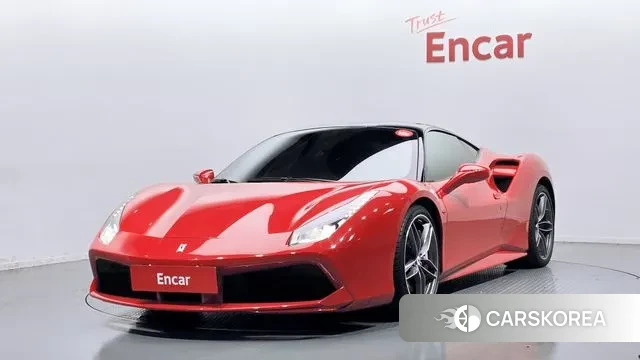 Ferrari 488 GTB 2018 Красный из Кореи