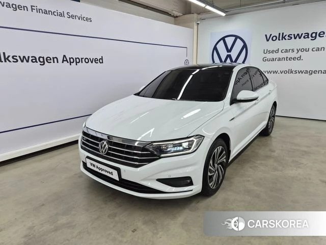 Volkswagen 7th Generation of Jetta 2020 Белый из Кореи