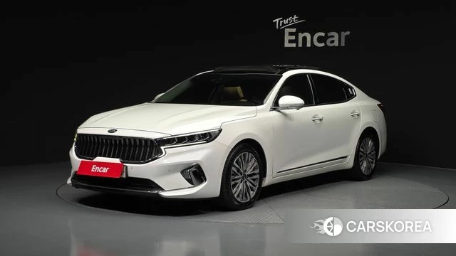 Kia K7 Premier Hybrid 2021 Белый из Кореи