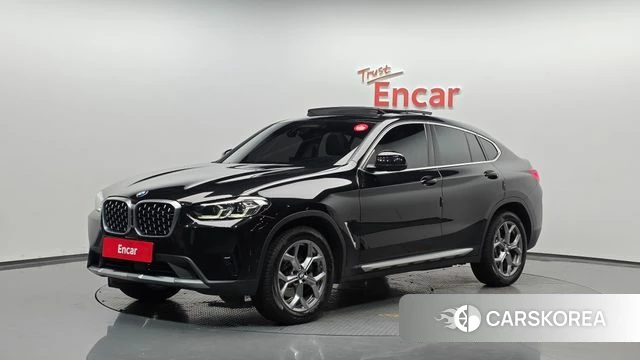 BMW X4 (G02) 2023 Черный из Кореи