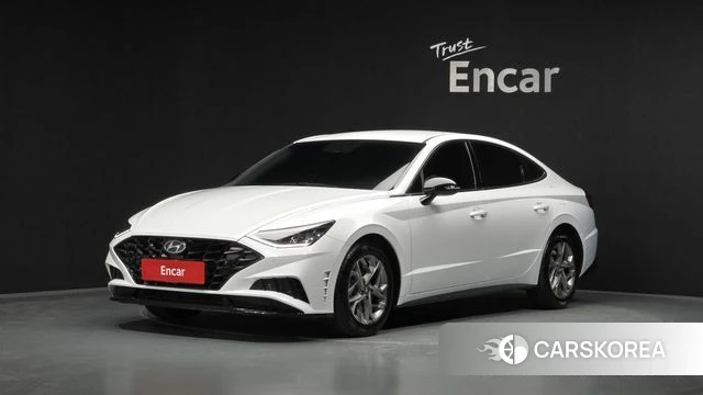 Hyundai Sonata (DN8) 2021 Белый из Кореи