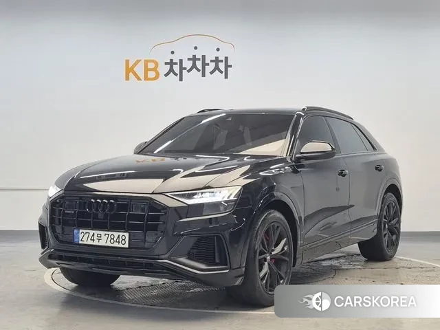 Audi Q8 (4M) 2020 Черный из Кореи