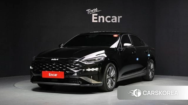Kia K8 Hybrid 2022 Черный из Кореи