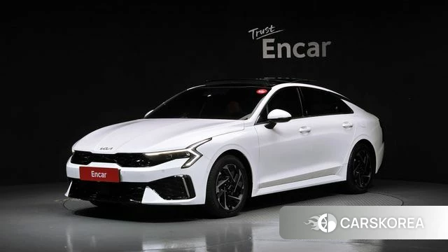 Kia The New K5 Hybrid 3rd generation 2023 Белый из Кореи