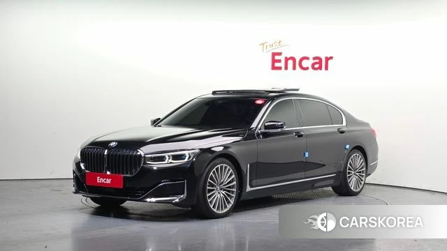 BMW 7 Series (G11) 2022 Черный из Кореи