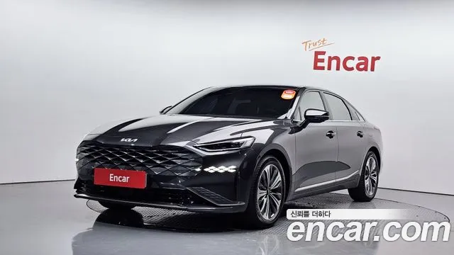 Kia K8 Hybrid 2022 Серый из Кореи