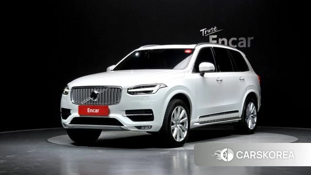 Volvo XC90 second Generation 2018 Белый из Кореи