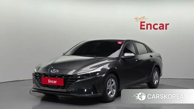 Hyundai Avante (CN7) 2021 Серый из Кореи