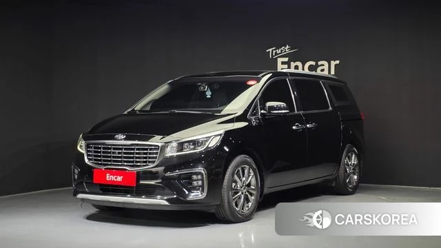 Kia The New Carnival 2018 Черный из Кореи