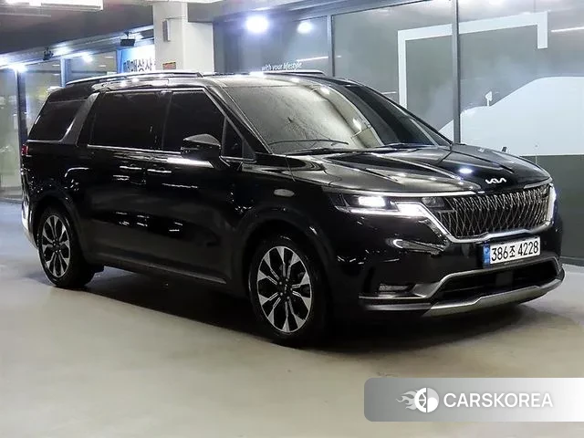 Kia Carnival 4th generation 2021 Черный из Кореи