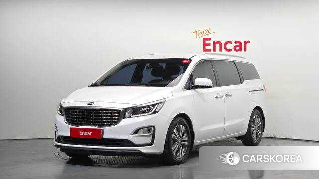 Kia The New Carnival 2019 Белый из Кореи