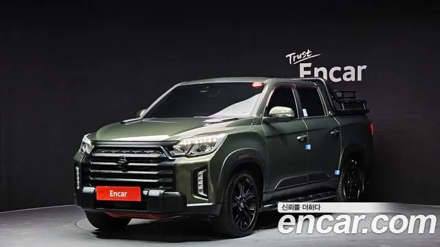 Ssangyong The New Rexton Sport 2022 Зеленый из Кореи