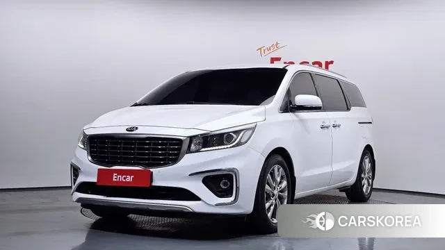 Kia The New Carnival 2019 Белый из Кореи