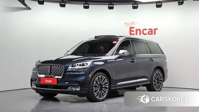 Lincoln Aviator 2nd generation 2020 Синий из Кореи