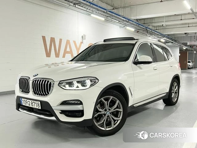 BMW X3 (G01) 2021 Белый из Кореи