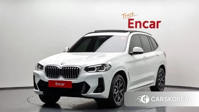 BMW X3 (G01) 2024 Черный из Кореи