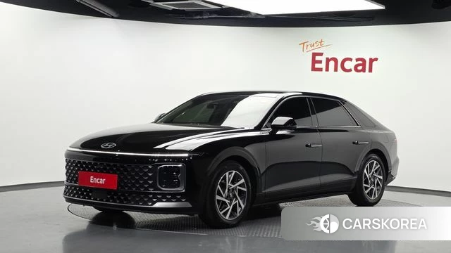 Hyundai Grandeur Hybrid (GN7) 2023 Черный из Кореи