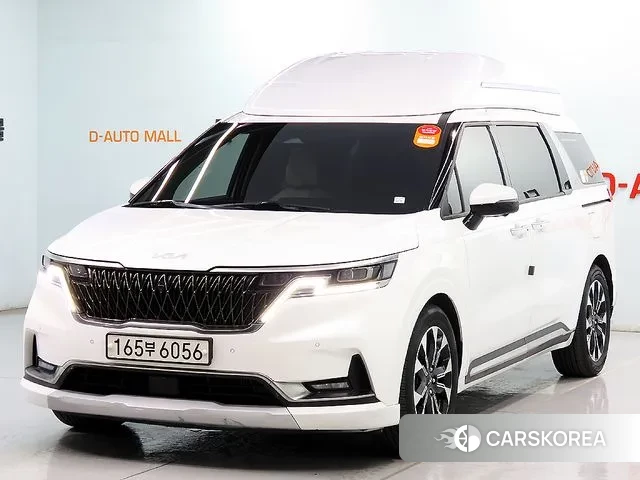 Kia Carnival 4th generation 2021 Белый из Кореи