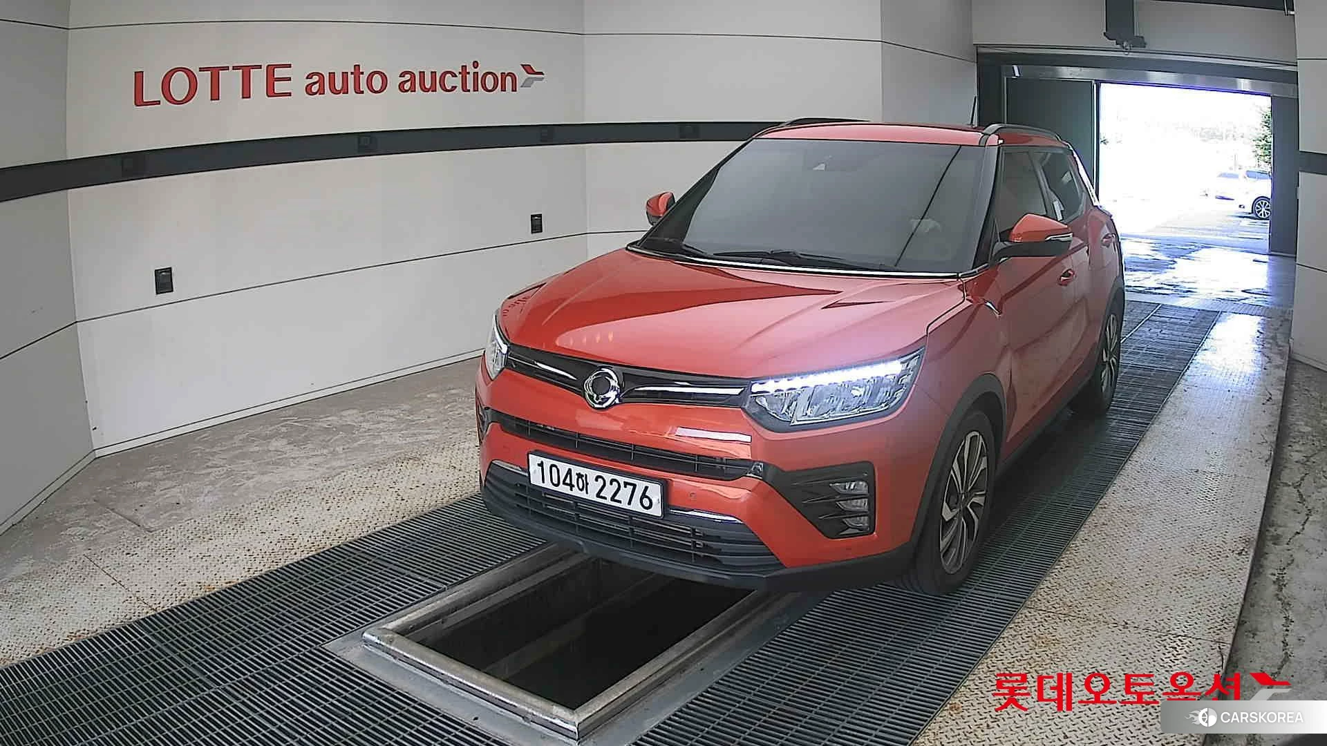 SsangYong Tivoli 2021 Orange Pop из Кореи