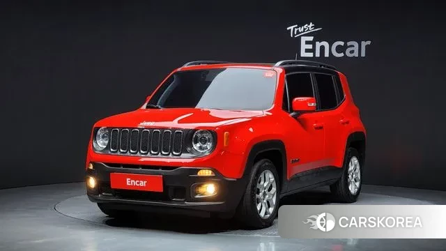 Jeep Renegade 2018 Красный из Кореи