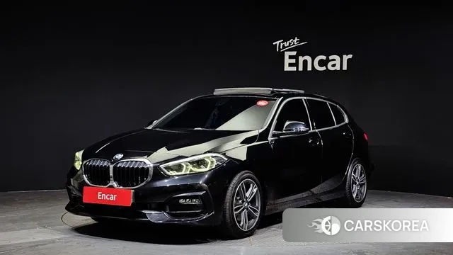 BMW 1 Series (F40) 2020 Черный из Кореи