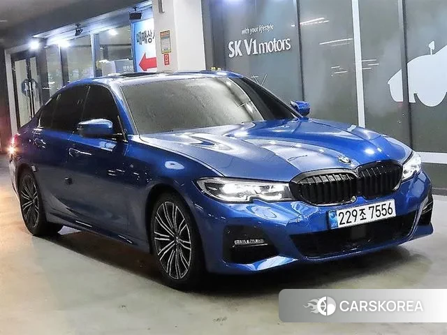 BMW 3 Series (G20) 2021 Синий из Кореи