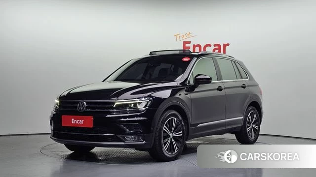 Volkswagen Tiguan second Generation 2019 Черный из Кореи
