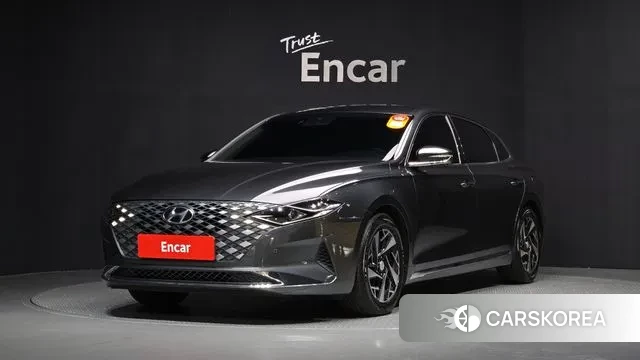 Hyundai The New Grandeur IG Hybrid 2021 Серый из Кореи