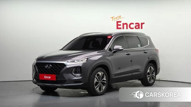 Hyundai Santa Fe TM 2018 Серый из Кореи