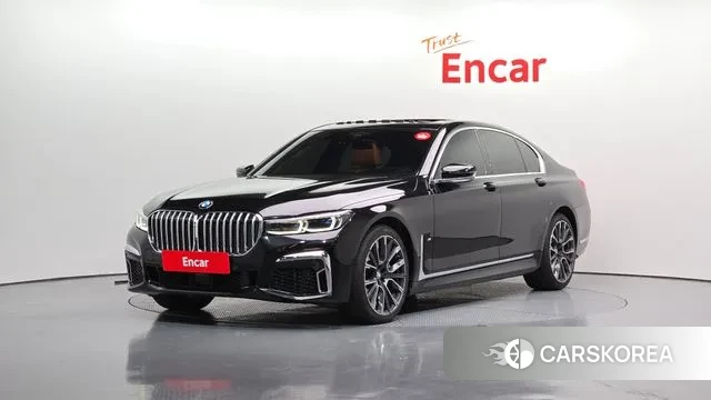 BMW 7 Series (G11) 2021 Черный из Кореи