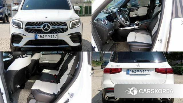 Mercedes-Benz GLB-Class X247 2020 Белый из Кореи