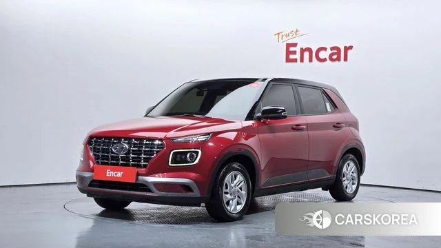 Hyundai Venue 2022 Красный из Кореи