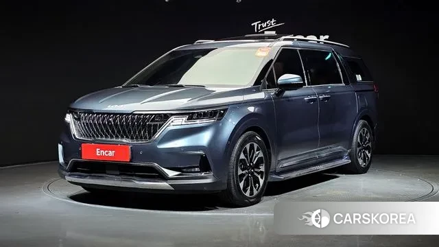Kia Carnival 4th generation 2021 Синий нефрит из Кореи