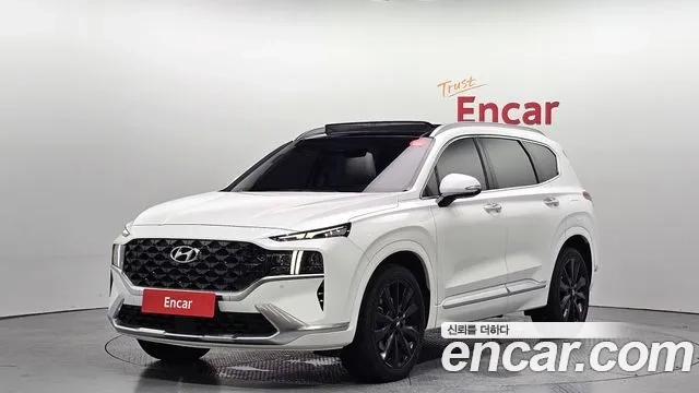 Hyundai The New Santa Fe 2021 Белый из Кореи