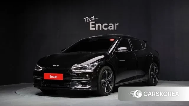 Kia EV6 2022 Черный из Кореи