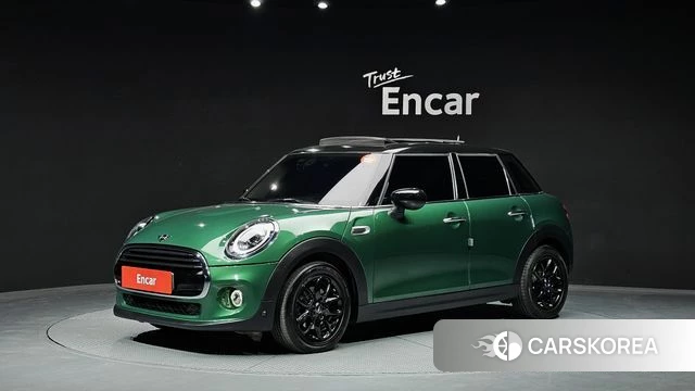 Mini Cooper 2021 Зеленый из Кореи