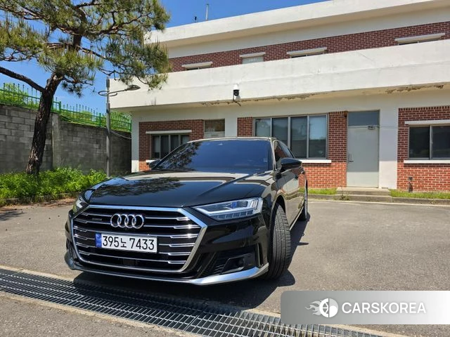 Audi A8 (D5) 2021 Черный из Кореи