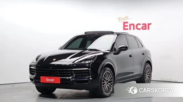 Porsche Cayenne (PO536) 2019 Черный из Кореи