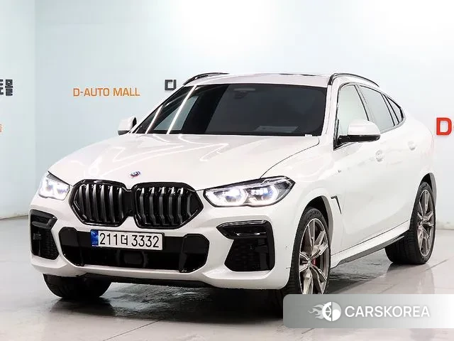 BMW X6 (G06) 2023 Белый из Кореи