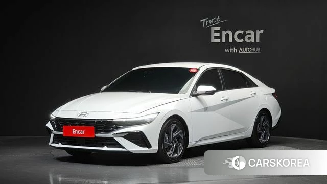 Hyundai The New Avante (CN7) 2025 Белый из Кореи