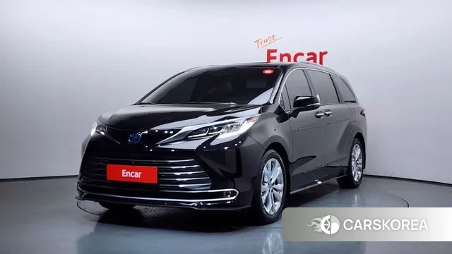 Toyota Sienna 4th Generation 2022 Черный из Кореи
