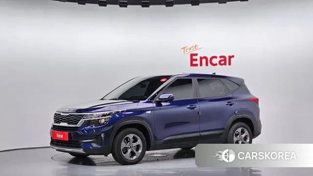 Kia Seltos 2021 Синий из Кореи