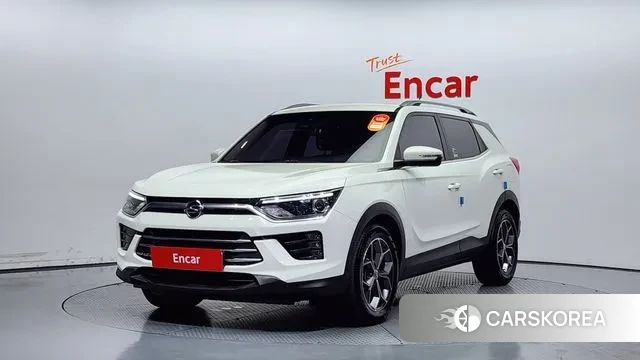 Ssangyong Beautiful Korando 2021 Белый из Кореи