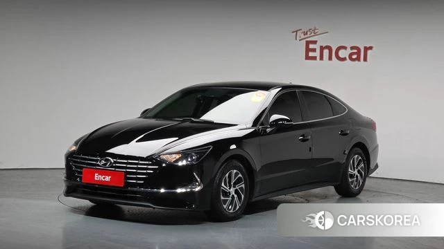Hyundai Sonata Hybrid (DN8) 2020 Черный из Кореи