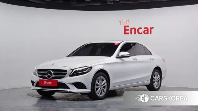 Mercedes-Benz C-Class W205 2020 Белый из Кореи