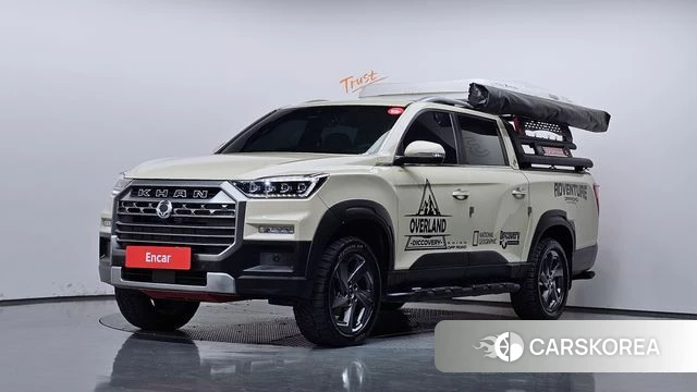Ssangyong The New Rexton Sports Cannes 2023 Жемчужный цвет из Кореи