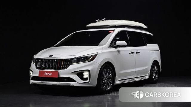 Kia The New Carnival 2018 Белый из Кореи