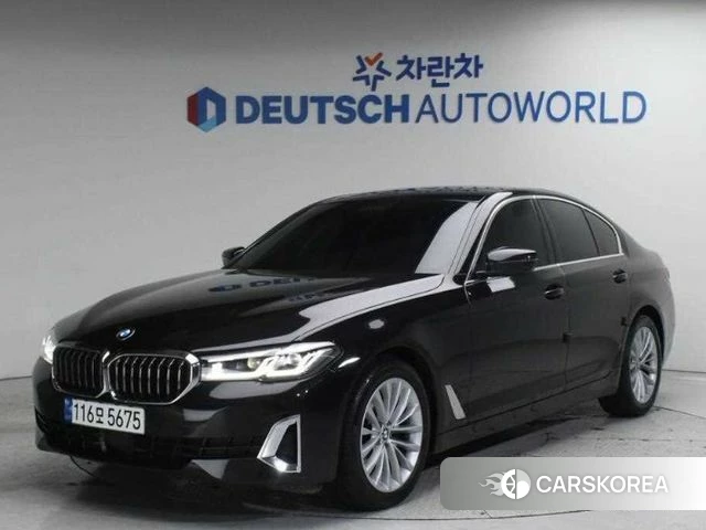 BMW 5 Series (G30) 2023 Черный из Кореи